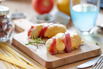 Nutritious Cheese Whole Wheat Bread for Breakfast