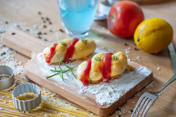 Nutritious Cheese Whole Wheat Bread for Breakfast