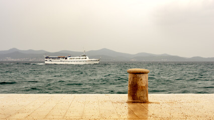 Coastline in Zadar Croatia
