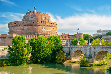Castel Sant&rsquo;Angelo (Castle of the Holy Angel) Rome Italy