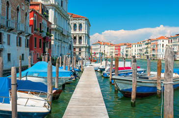 Grand canal Venice Italy
