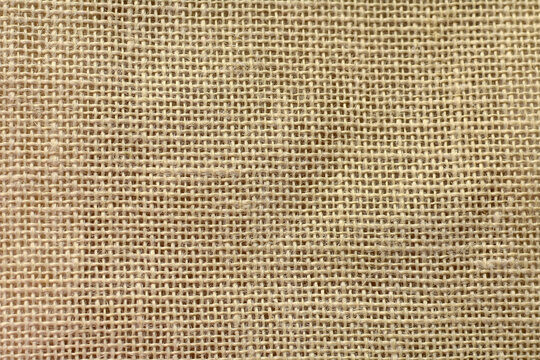 Burlap fabric texture background, seamless pattern of natural textile. jute burlap linen in light color. Hessian sacking close up.