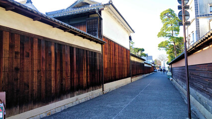 倉敷の古い町並み