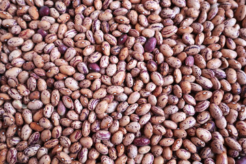 Cherry kidney beans or cranberry from Nigde province in Turkey.Background