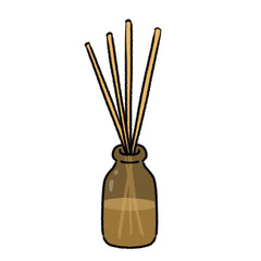 アロマデフューザーのシンプルイラスト