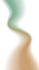 Soft gradient wave in muted sage and clay, ultra-minimal vertical layout