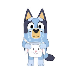 Bluey Dog Family PNG SVG Pack for Kids Crafts, Stickers & Shirts