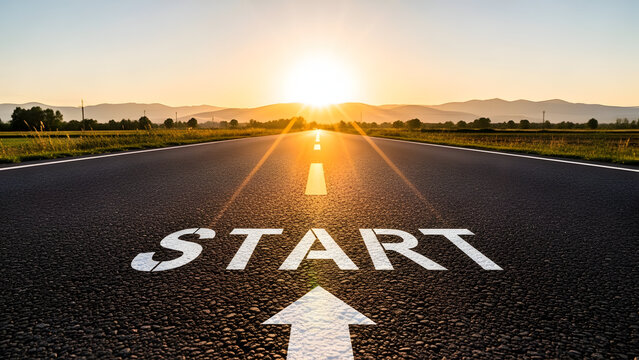 Embark on a journey of success with a clear path forward, symbolizing new beginnings and opportunities that await you on the road ahead, always forward.