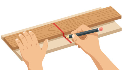 Step-by-step guide to measuring and marking wood accurately