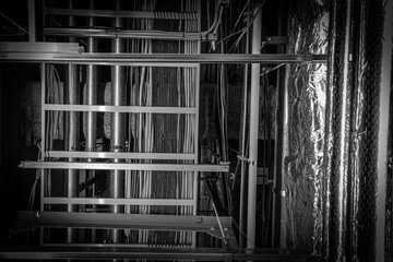 モノクロ設備配線