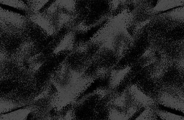 小さい泡の集合や岩や石の壁をイメージしてグランジであばたのあるざらざらの質感の表面の模様で暗い灰や黒の色の配色でデザインしたテクスチャ、壁紙、背景