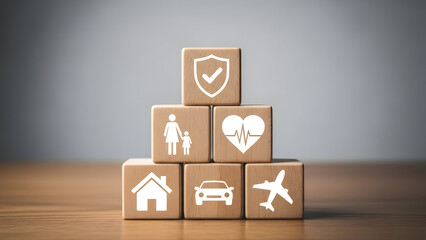 Obraz premium Ensure your family's peace of mind with comprehensive coverage, securing their future and well being with our reliable and tailored solutions today.