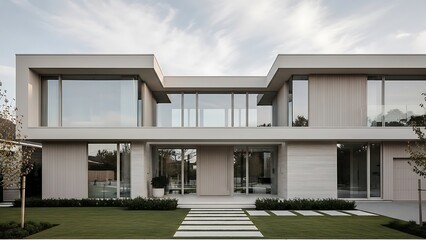 Modern Home Design with Open Plan Living and Architectural Precision