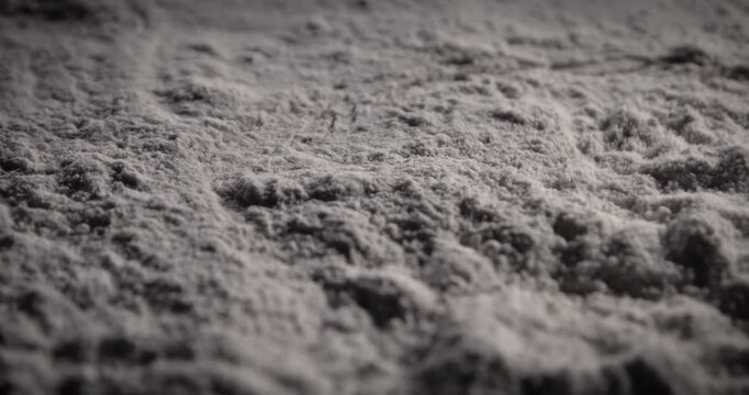 Earthquake modelled on sand