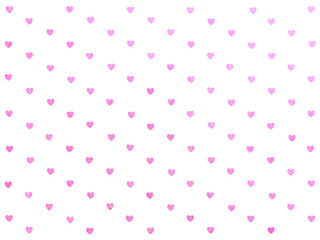 ラメ風ハート柄背景（ピンクラメ）｜カラーバリエーション素材