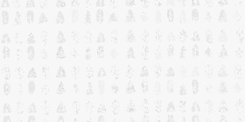 A grayscale pattern of abstract vertically oriented shapes resembling foliage