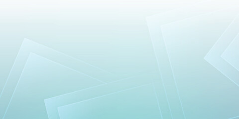 Abstract light blue and green gradient background with subtle geometric square shapes for modern design