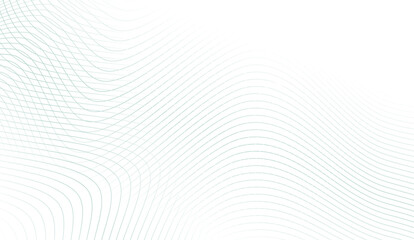 Abstract digital background with subtle white and light gray wavy lines creating a modern flowing design for technology