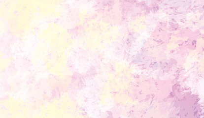 Soft pastel pink and yellow abstract watercolor texture background with gentle brushstrokes for artistic design