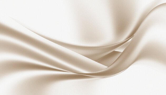 Brown color wave pattern on white background.