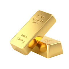 24K Gold Bullion Bars with Engraved Details