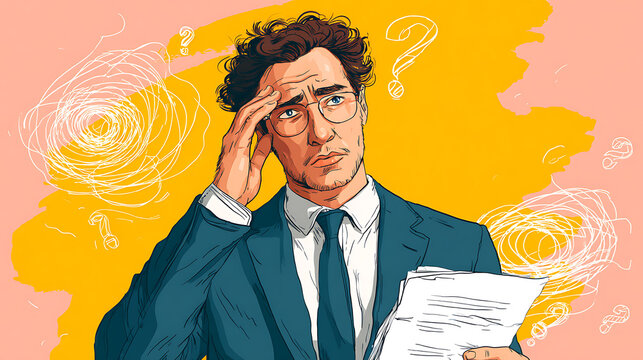 An entrepreneur taking accountability for a failed business decision