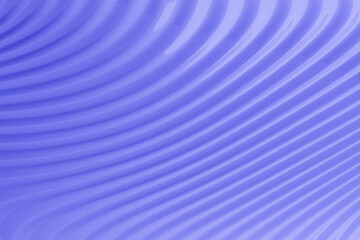 3d illustration of a stereo strip of different colors. Geometric stripes similar to waves. Abstract  purple glowing crossing lines pattern