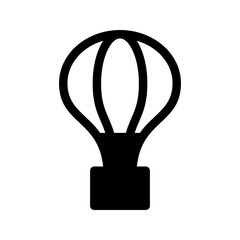 Obraz premium Air Balloon Icon Vector Symbol Design Illustration