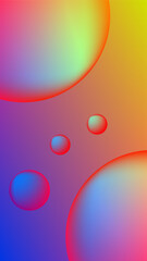 abstract background with circles