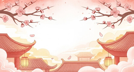 cherry blossom in the city