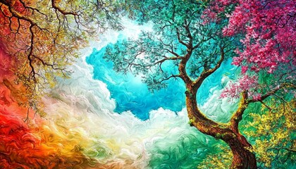 Fototapeta premium Artistic Mural Wallpaper for Home Decor