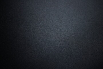 Dark Black Textured Background with Subtle Gradient and Copy Space