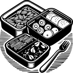 Fototapeta premium Healthy Meal Kit Inspiration