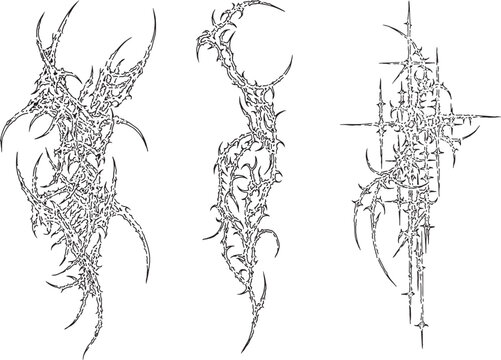 cybersigilism tattoo design
