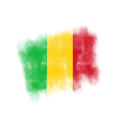 Mali Brush Flag Texture