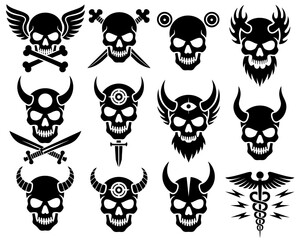 Fototapeta premium skull and crossbones