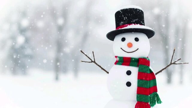 snowman of the snow