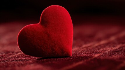 Heart-shaped decor on gentle fabric with warm lighting, symbolizing love and emotional comfort. wellbeing guides, mindfulness resources, designed for mental health education.