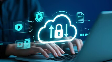 Data foundation quality. cloud based file storage, security protection, ai backup solutions business, cloud synchronization encrypted access protect data continuity fast recovery - Powered by Adobe