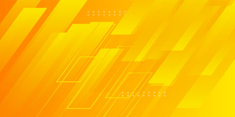 Abstract fresh orange color background with papercut arrow concept pattern element shapes design. Futuristic bright banner style. Eps10 vector
