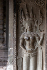 Angkor Wat Archeological Park in Siem Reap, Cambodia