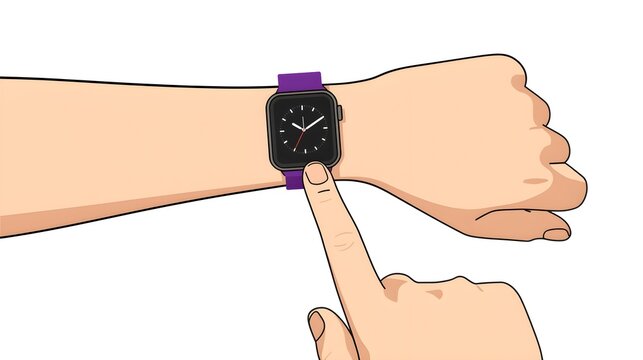 Vector illustration of a person holding a water bottle and medical thermometer to show health care and body sign - Powered by Adobe