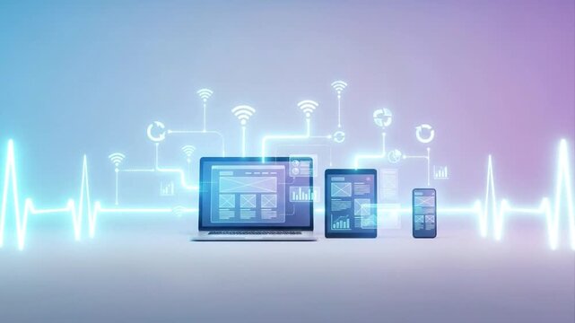 Digital Connectivity and Data Analysis Across Multiple Responsive Devices