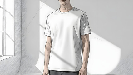 Versatile Blank Black Long-Sleeve T-Shirt Mockup showcasing front and back views, ideal for apparel designers to present their branding, artwork, or textile patterns on a neutral background