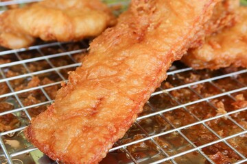 Fried bananas are a popular Thai snack.