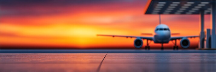 Sustainable aviation fuel energy transition infrastructure illustrating carbon reduction in aviation sector. 