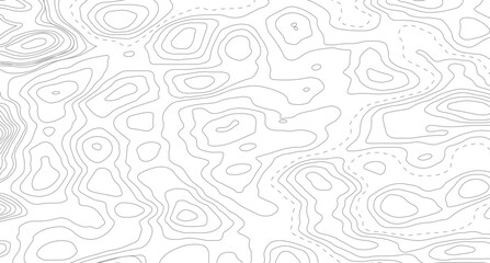 Topography background. Vector banner. Topography map background. Vector geographic contour map. Background of the topographic map. © Mst