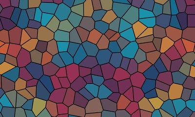 abstract colorful mosaic background