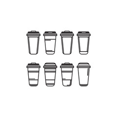 Travel Mug Line Art Stylish Durable And Portable