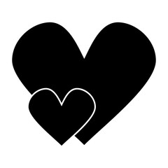 Heart Love Icon Vector